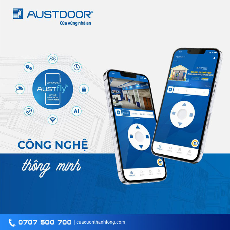 Cửa cuốn Austdoor S7 | Cửa cuốn khe thoáng