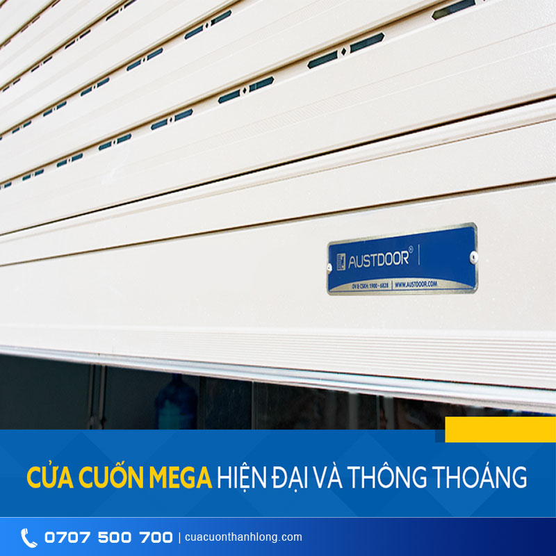 Cửa cuốn xuyên sáng Austdoor M71