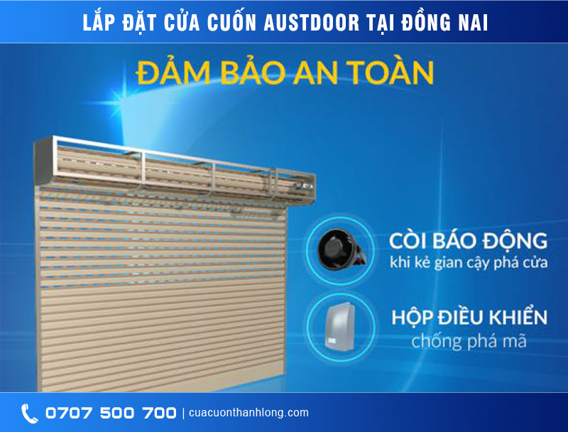 lắp đặt cửa cuốn Austdoor tại Đồng Nai