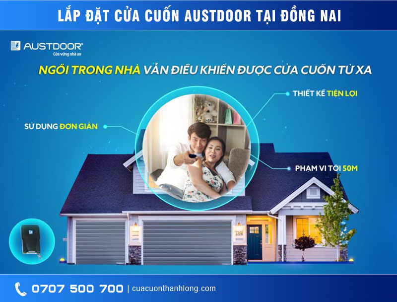 lắp đặt cửa cuốn Austdoor tại Đồng Nai