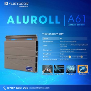 Cửa Cuốn Austdoor A61 | Cửa cuốn Aluroll