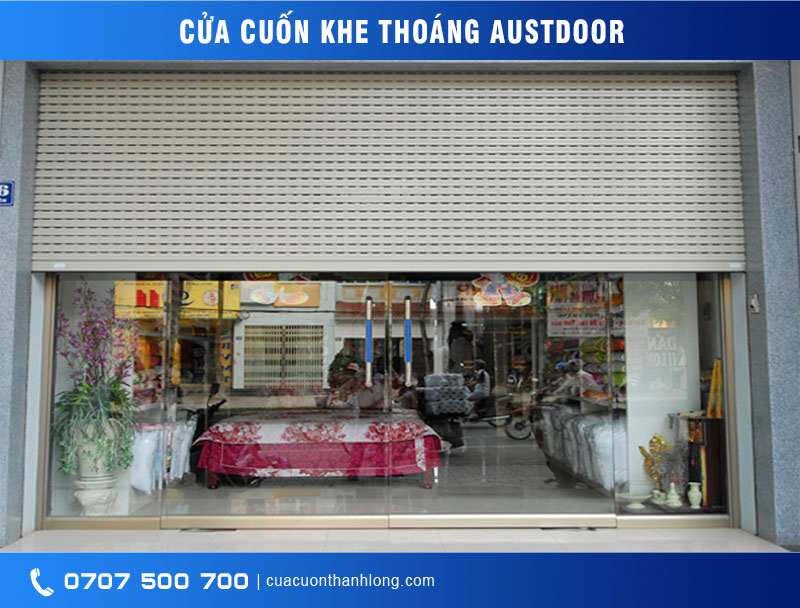 mẫu cửa cuốn khe thoáng Austdoor 