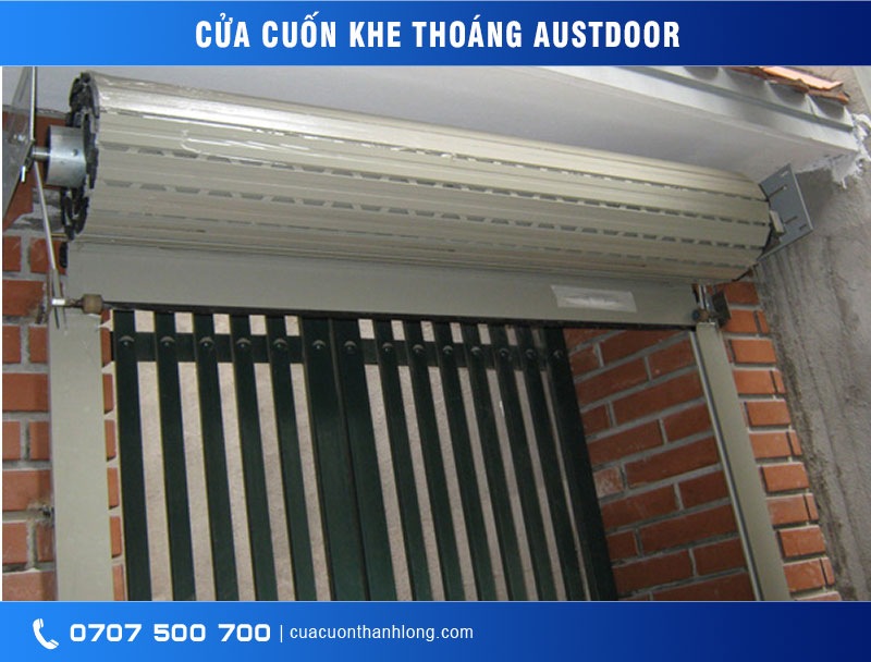 mẫu cửa cuốn khe thoáng Austdoor 