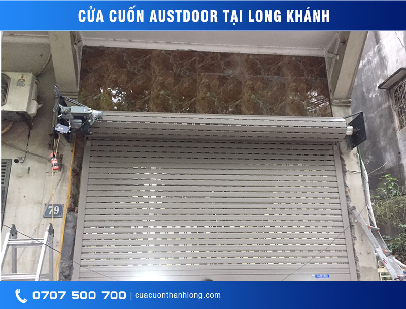 lắp đặt cửa cuốn Austdoor tại Long Khánh