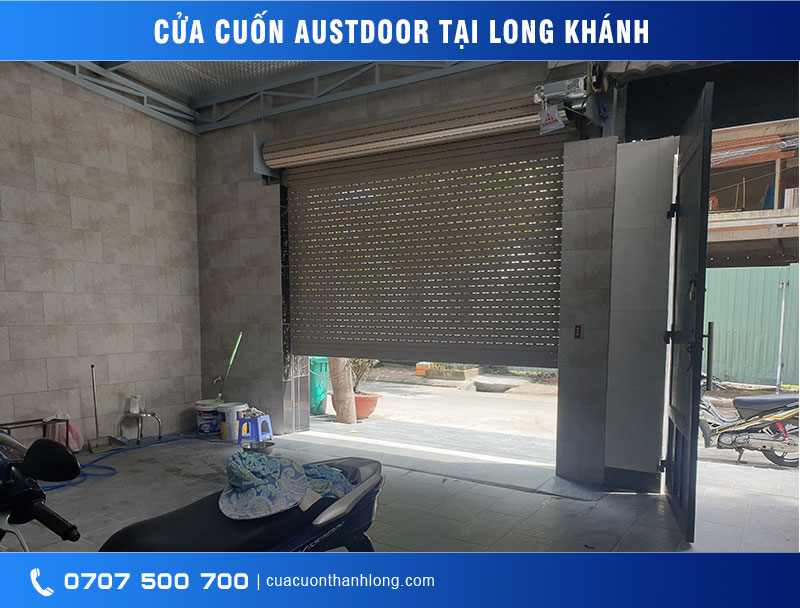 lắp đặt cửa cuốn Austdoor tại Long Khánh