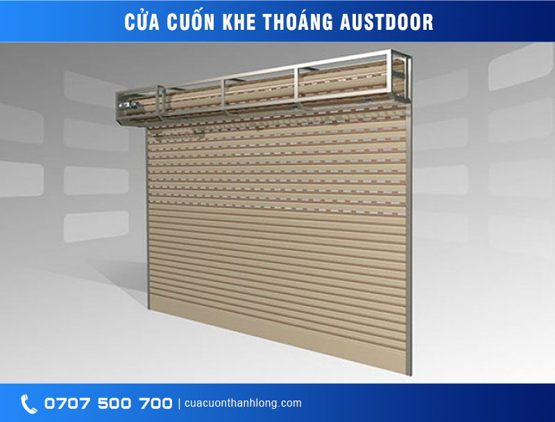 So sánh cửa cuốn tấm liền và cửa cuốn khe thoáng Austdoor