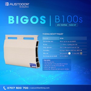 Cửa cuốn nan lớn Austdoor B100s