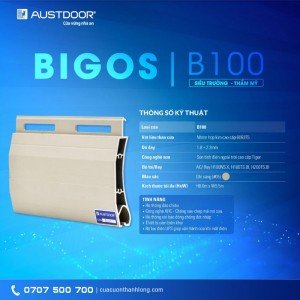 Cửa cuốn nan lớn Austdoor B100