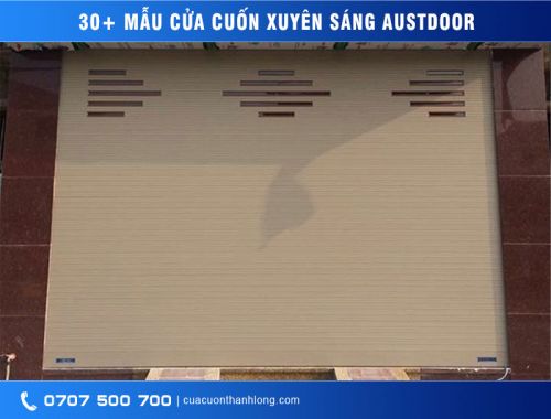 Top 30+ mẫu cửa cửa cuốn xuyên sáng Austdoor đẹp giá rẻ