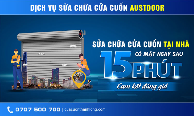 Dịch vụ sửa chữa cửa cuốn Austdoor