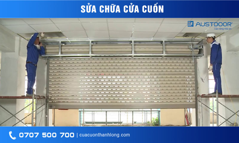 Các lỗi cửa cuốn Austdoor hay gặp nhất