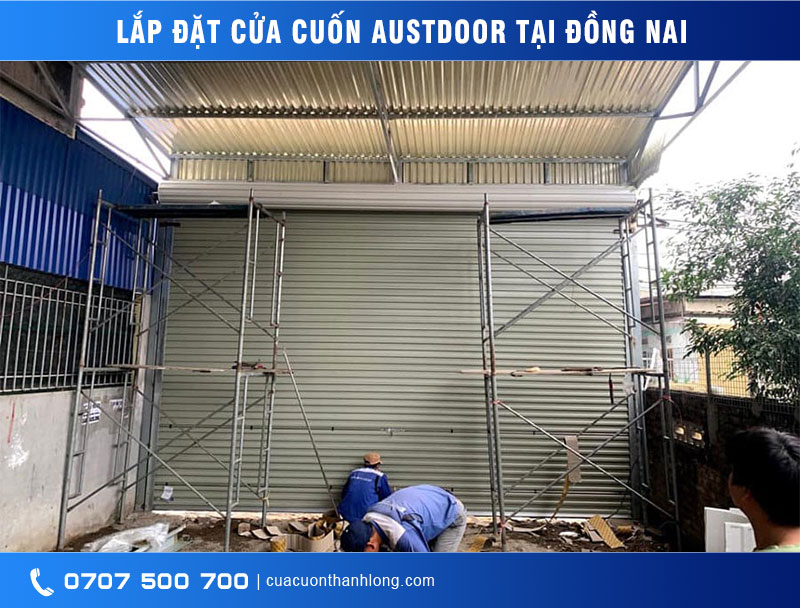 Lắp đặt cửa cuốn Austdoor Đồng Nai